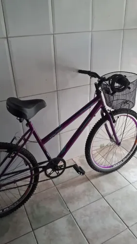 Bicicleta Aro 26 Com Cesta