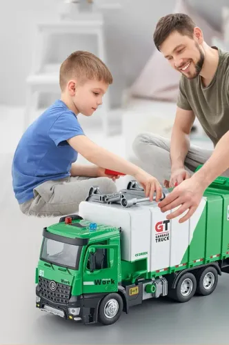 Caminhão brinquedo vários interações novo mental e plástico
