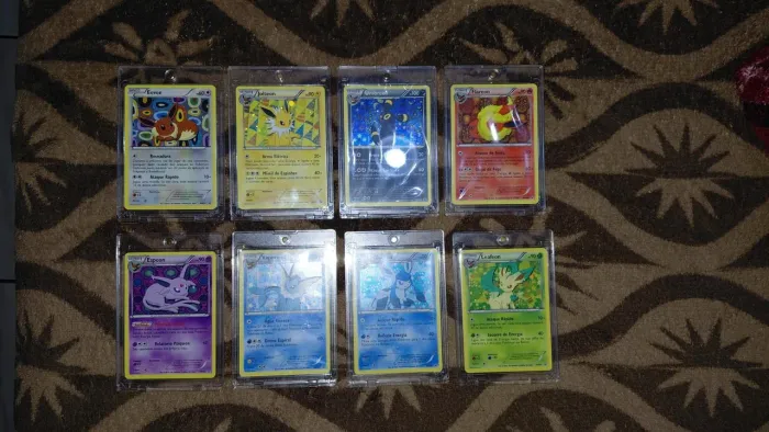 Vendo Lote Coleção Completa Das Eeveelutions -POKEMON TCG