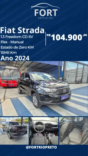 Fiat Strada Freedom 1.3 Flex 8V CD 2024
