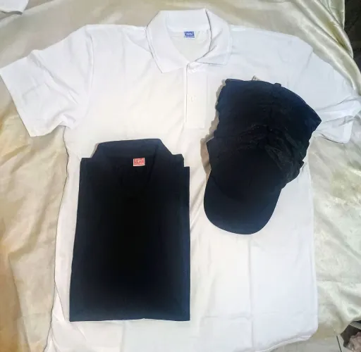 Kit camisas e bonés para sublimação/ DTF 