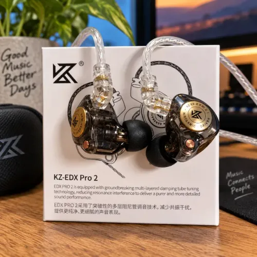 Lançamento KZ EDX Pro 2 Original | Som Hi-Fi Profissional | Graves Potentes | Lacrado