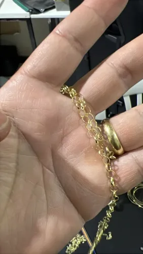Colar de ouro 18k/750