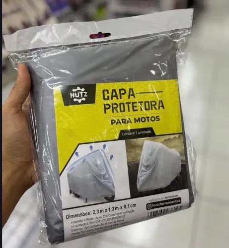 Capa de chuva para moto !?