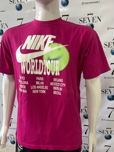 Camisa world tour Nike rosa
