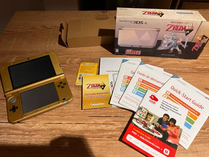 3DS XL Zelda Edição Especial 