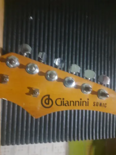 Guitarra Giannini GG01NB RARA! Amarelo Ferrari 
