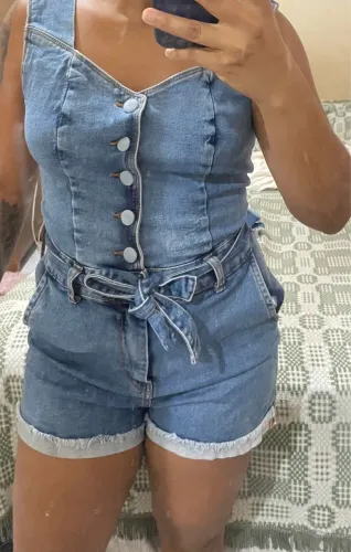 Macacão jeans