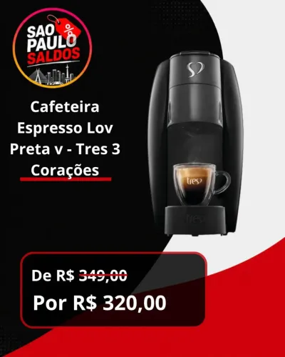 Cafeteira três corações