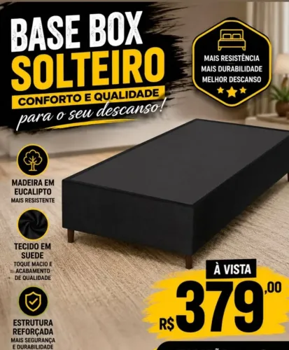 Mega promoção de Base Box Solteiro, Aproveite!!
