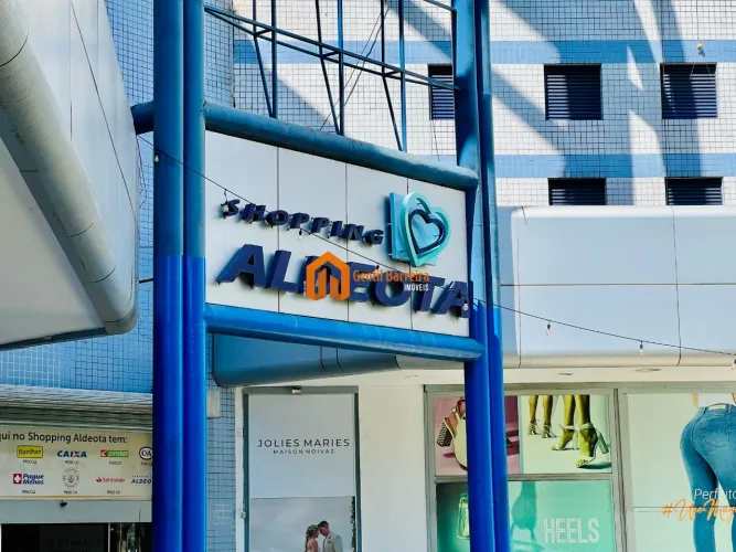 3 Salas comercial no shopping Aldeota - Anda alto - Vista Mar