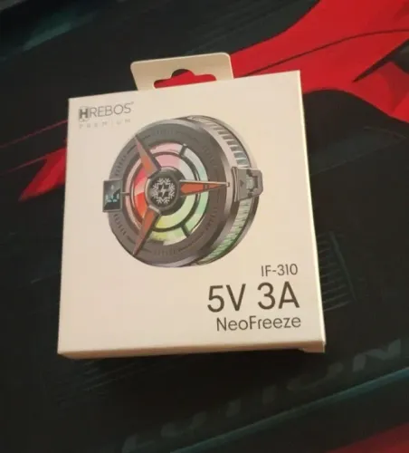 Cooler para Celular HRebos NeoFreeze (Desconto no pix ou no crédito)