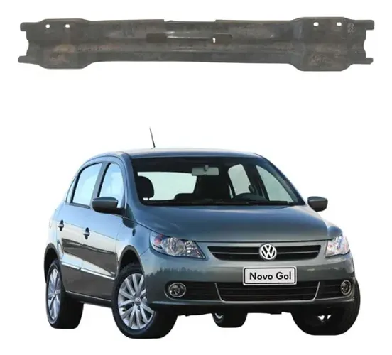 Alma Parachoque Traseiro Volkswagen Gol G5 G6 2012 A 2016