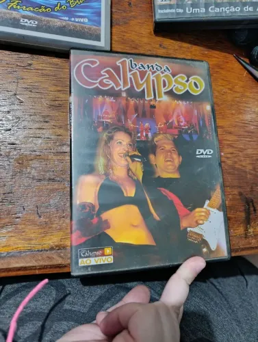 Dvd original Calypso ao vivo são Paulo 