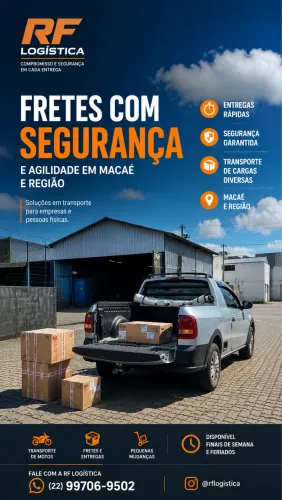 Entregas e coletas MACAÉ e região . Fretes