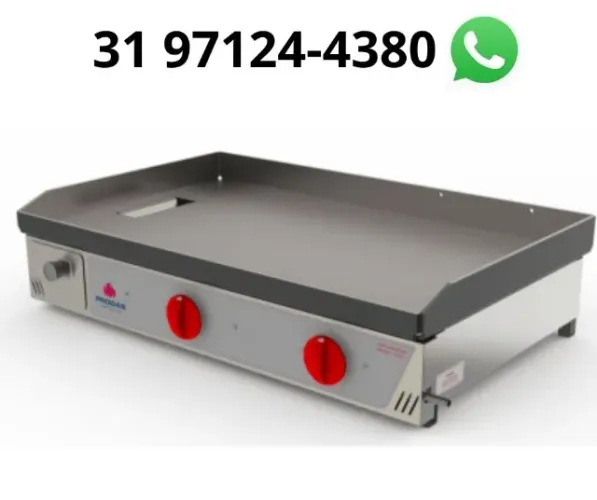 Chapa de Lanches 65CM 2 Queimadores Progas