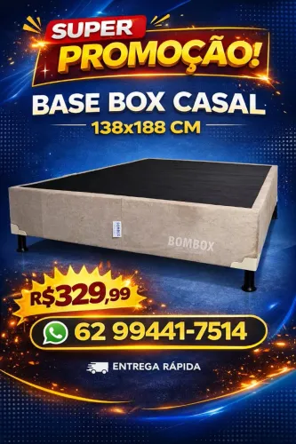 Base box casal 138x188