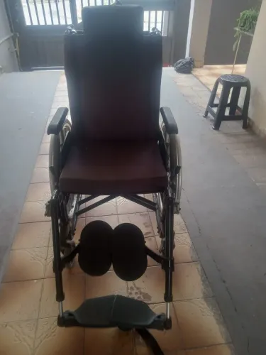 Cadeira de Rodas ORTOBRAS AVD Reclinável - Excelente Estado