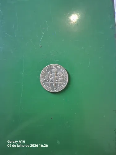 Lote Moedas Estrangeiras E Antigas (EUA, Chile, Uruguai + Cruzeiro)
