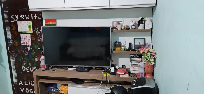 Smart TV Samsung 4k ultraHD para retirada de peças