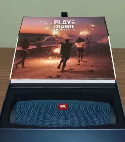 Caixa Bluetooth JBL CHARGE 4 - ORIGINAL 