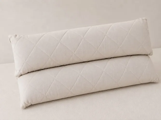 Almofadas Body Pillow Bege - Travesseiro de corpo/coluna