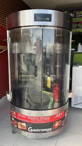 Forno Multiuso Giratório a Gás