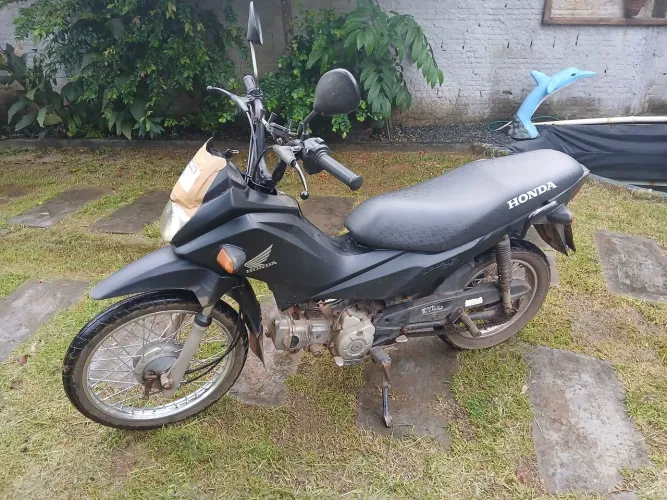 Honda Pop 110i Preta - econômica, Conservada e Pronta pra Rodar