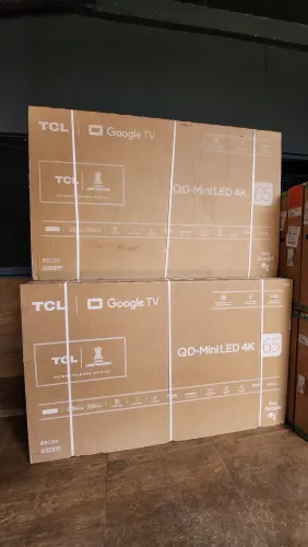 TCL MINI LED 65 C6K DE 144HZ NOVA LACRADA