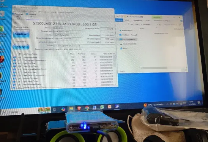 HD Externo 500GB USB 3.0 alta velocidade Formatado 100% testado