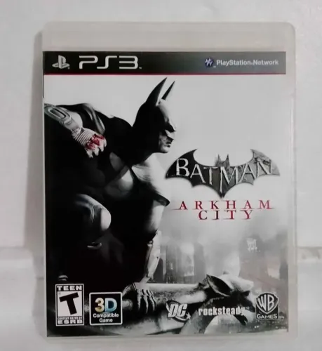 Jogo De Ps3 Batman Arkham City