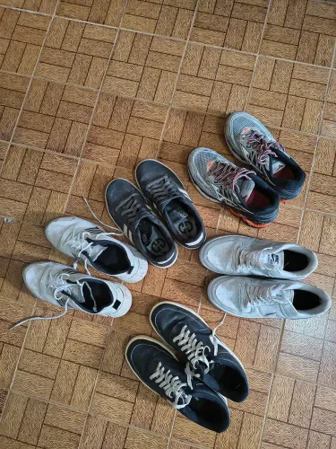 5 pares de tênis 39/40