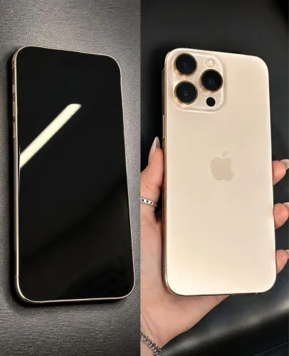 Vendo iPhone 16 pro Max gold 256gb
