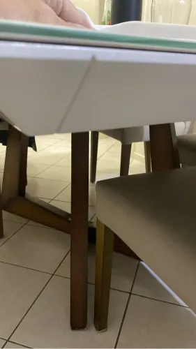 Mesa + 6 cadeiras parcelo no cartão de crédito 
