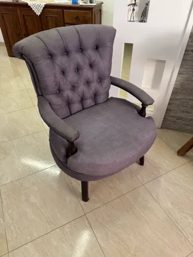 Poltrona Linda Cinza