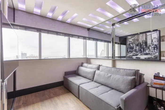 Apartamentos para venda Mobiliado, 1 quartos, 1 vaga, no Bairro centro