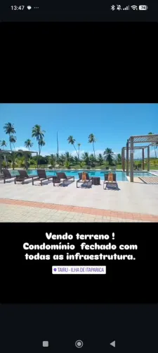 Terreno no  Condomínio recanto costa de Aratuba 
