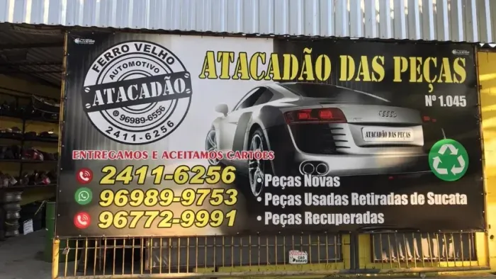 Sucatas Para retirada de peca / Todos os tipos de carro