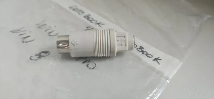 Adaptador Mini Din 6 Vias Macho P/din 5 Vias Fem