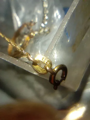 Corrente folheada 18k
