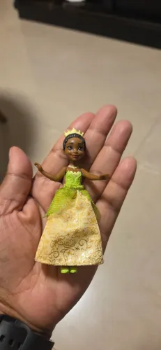 Boneca Princesa Tiana Mini Disney 9 Cm - Mattel