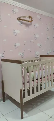 Berço Carvalho Semi Novo 