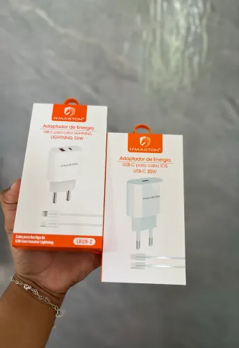 Carregador iPhone turbo 30w H?Maston - ENTREGA A DOMICÍLIO