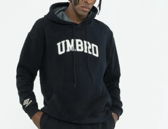 Blusão com capuz umbro college concept