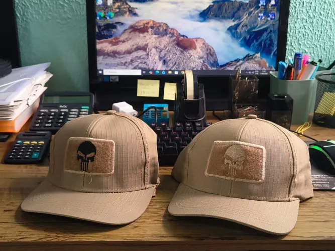 Boné Tático Militar Ripstop (Com Velcro fêmea para Patch)