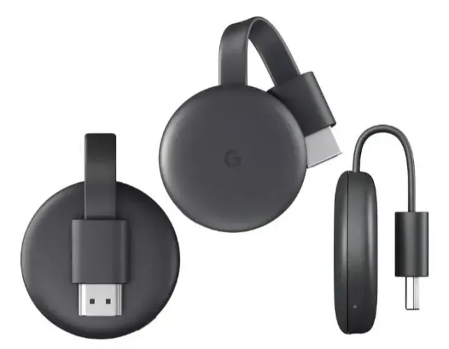Google Chromecas Original Full HD carvão
