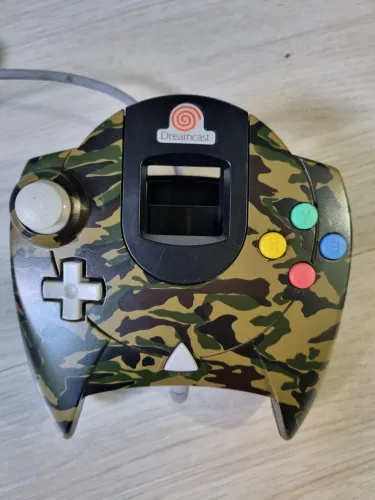Controle Dreamcast Camuflado (Raro)