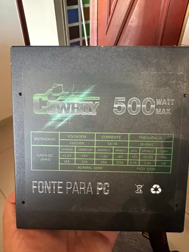 Fonte para pc 500w