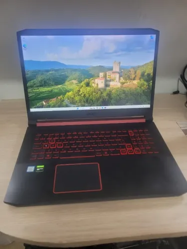 Notebook Gamer Acer Nitro 5 core i7-9th 16GB 512GB SSD GTX 1650 4GB Tela 17 ips so  3980