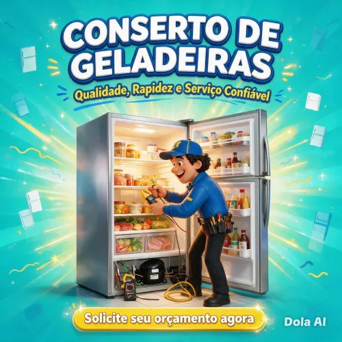 Conserto de geladeiras Frost Free/ freezer